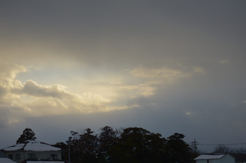 空　2021年1月1日撮影