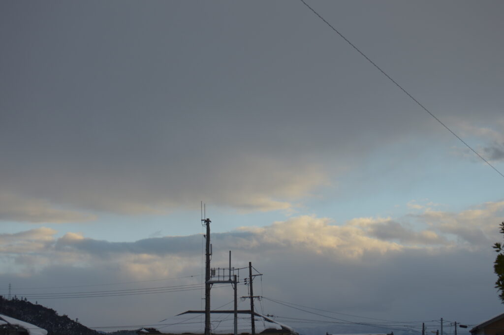 空　2021年1月1日撮影