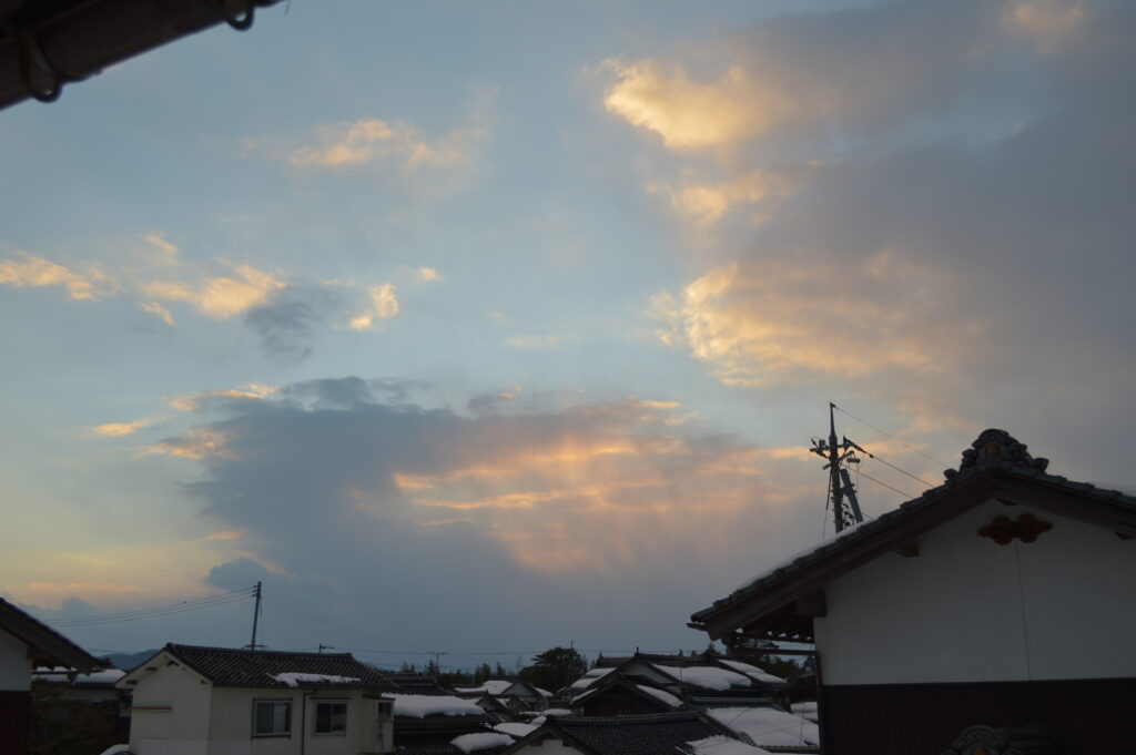 空　2021年1月2日撮影