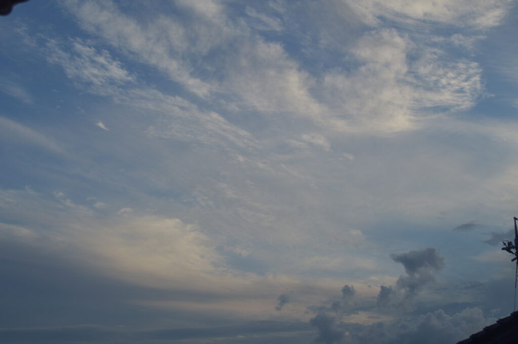 空　2021年9月5日撮影