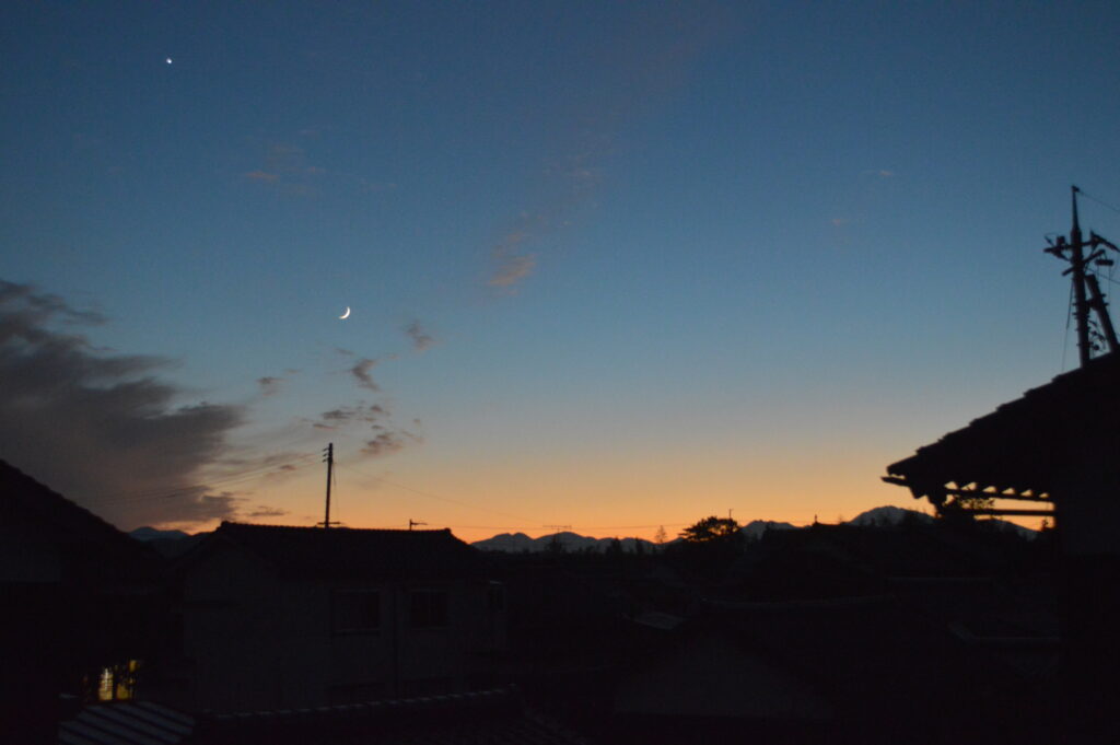 空　2021年12月6日撮影