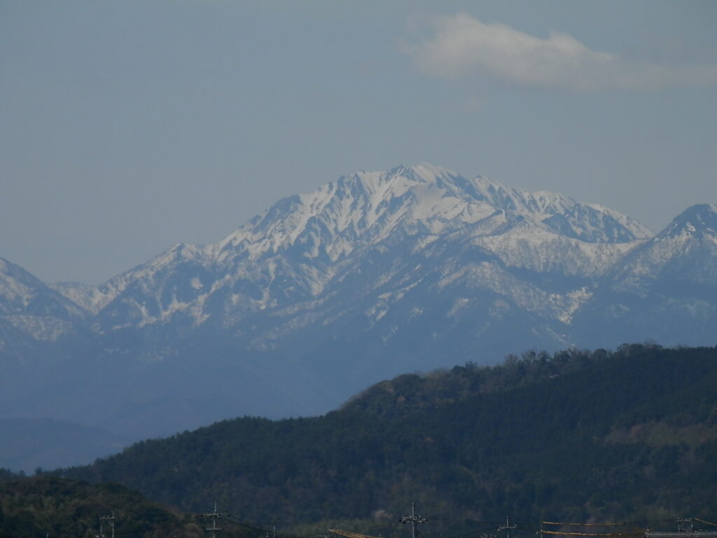 大山　2019年4月9日撮影