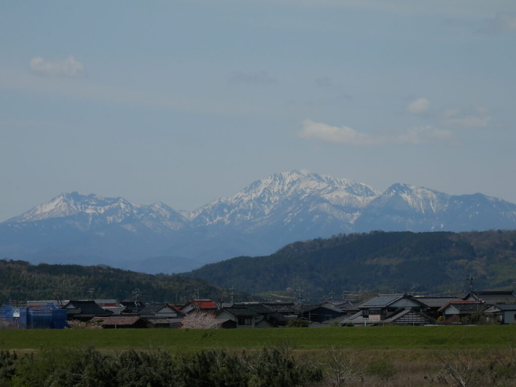 大山　2019年4月9日撮影