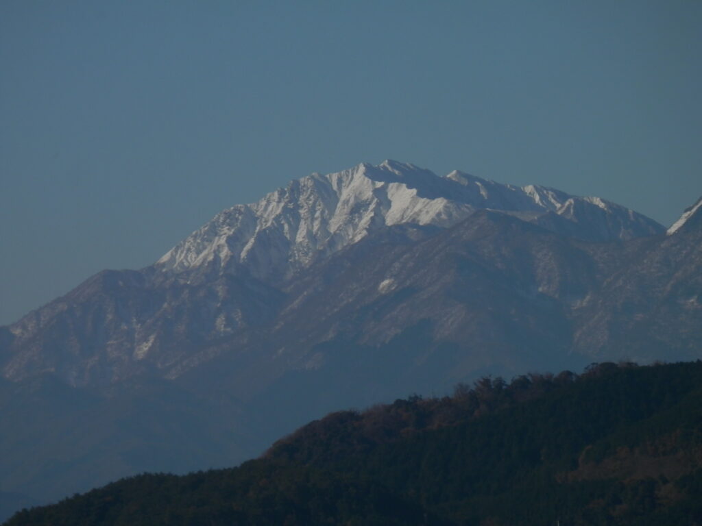 大山　2019年12月9日撮影