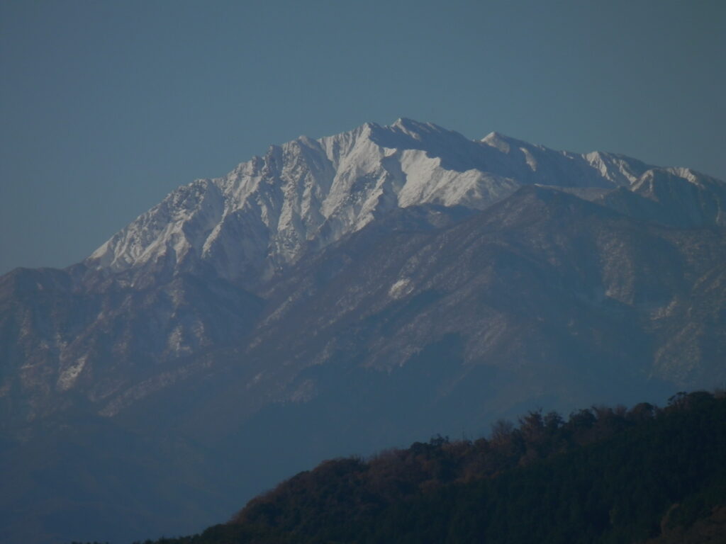 大山　2019年12月9日撮影