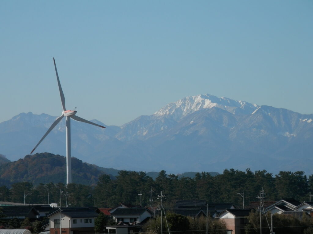 大山　2019年12月9日撮影