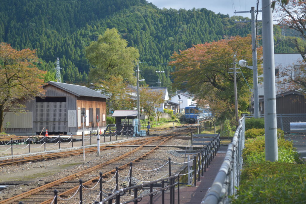 若桜鉄道　若桜駅　2021年10月26日撮影