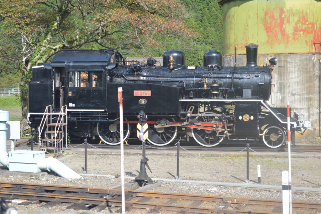 若桜鉄道　若桜駅　SL　2021年10月26日撮影