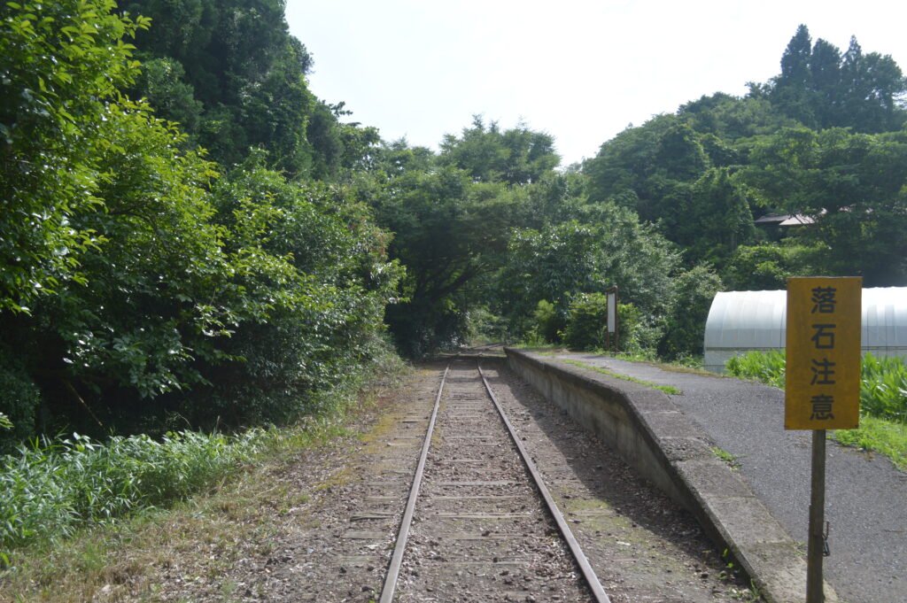 倉吉線廃線跡　2021年6月20日撮影