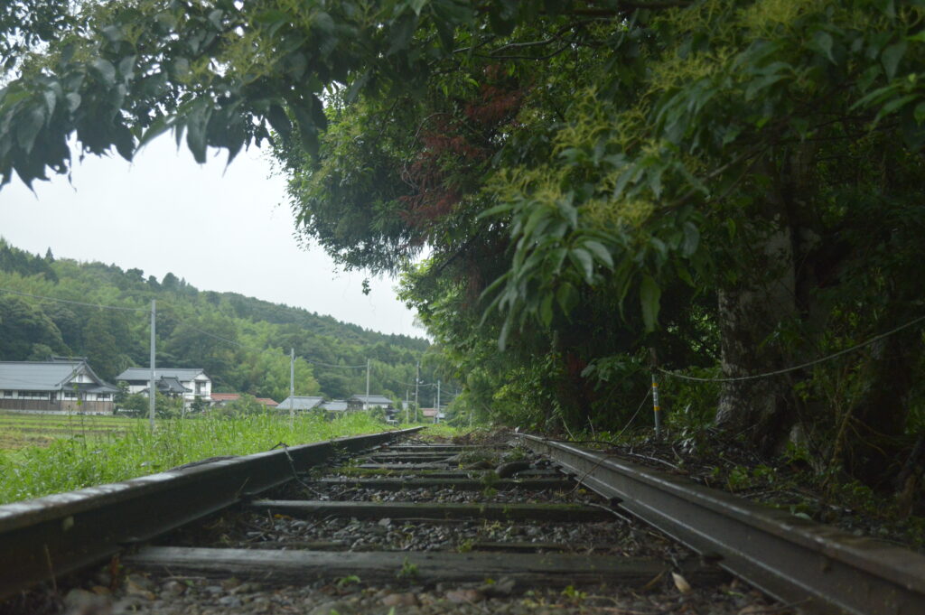 倉吉線廃線跡　2021年7月9日撮影