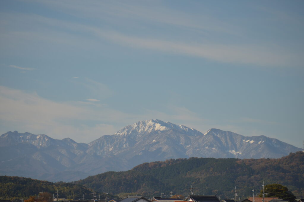 大山　2021年11月29日撮影