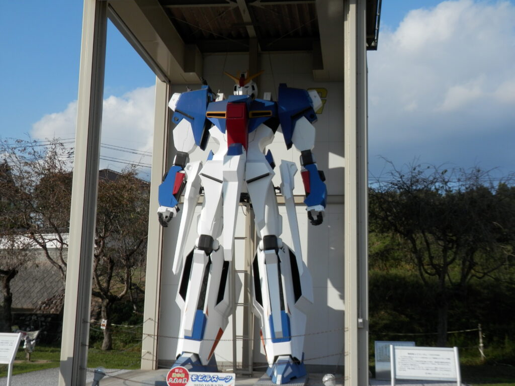 Zガンダム　道の駅　久米の里　2020年10月27日撮影