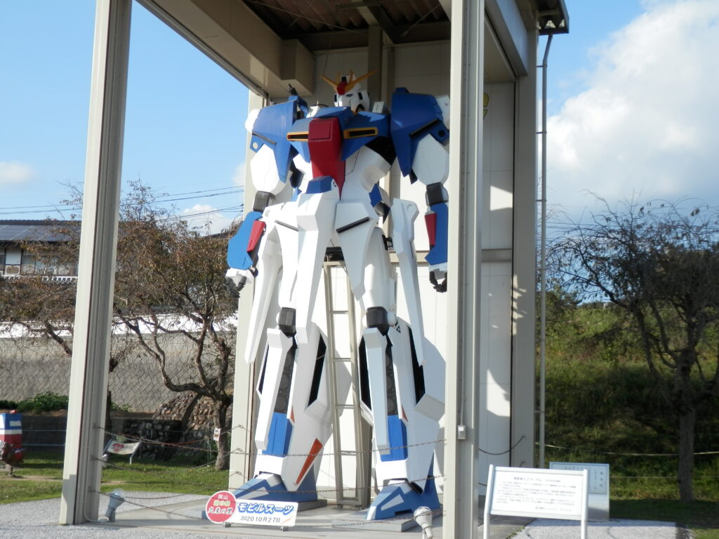 Zガンダム　道の駅　久米の里　2020年10月27日撮影