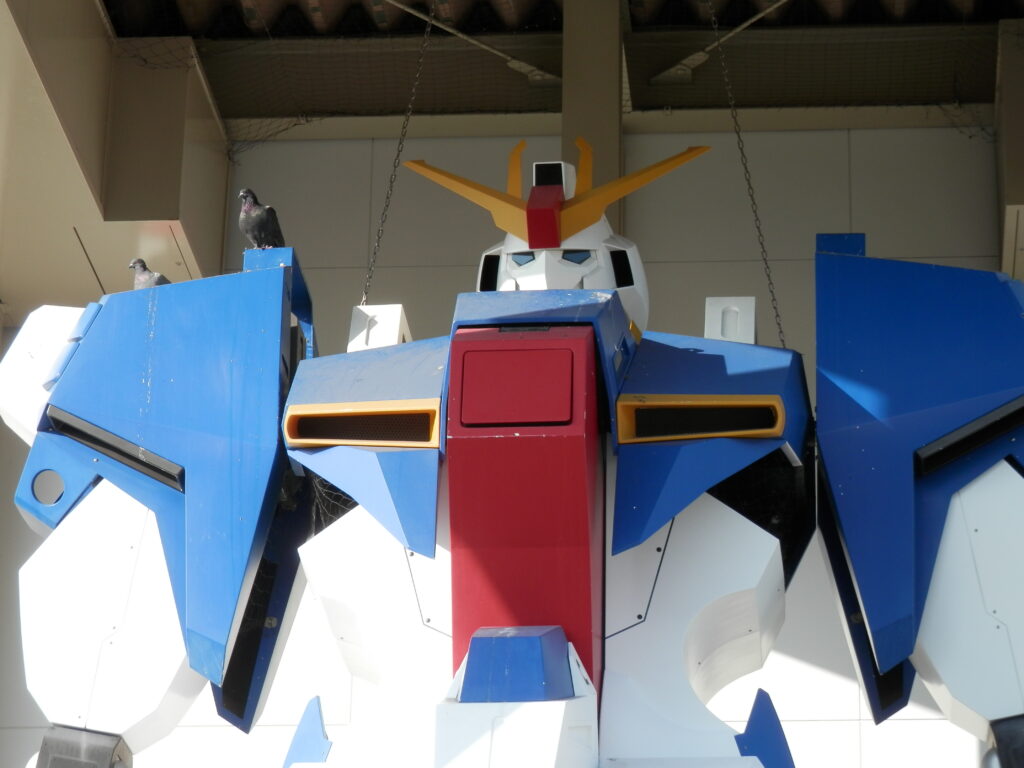 Zガンダム　道の駅　久米の里　2020年10月27日撮影