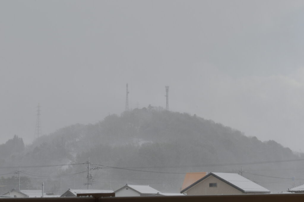 吹雪　2021年1月7日撮影
