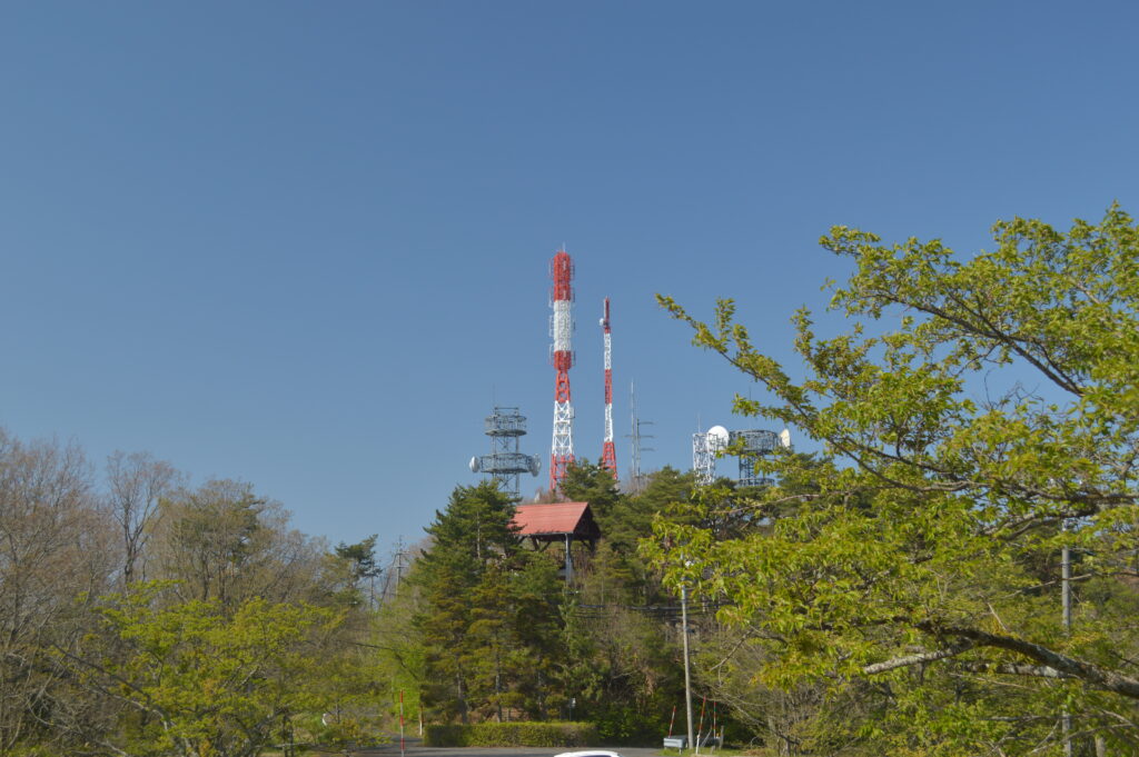電波塔　2021年4月19日撮影