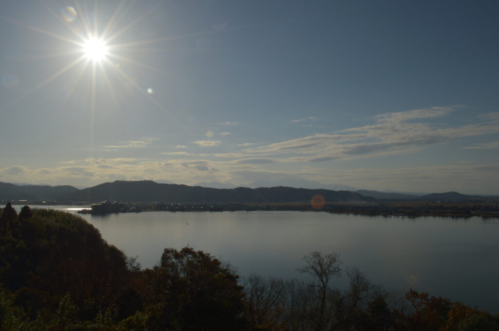 東郷池　2021年12月10日撮影