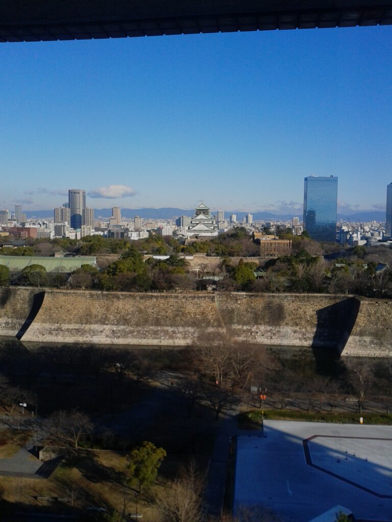 大阪城　2016年1月22日撮影