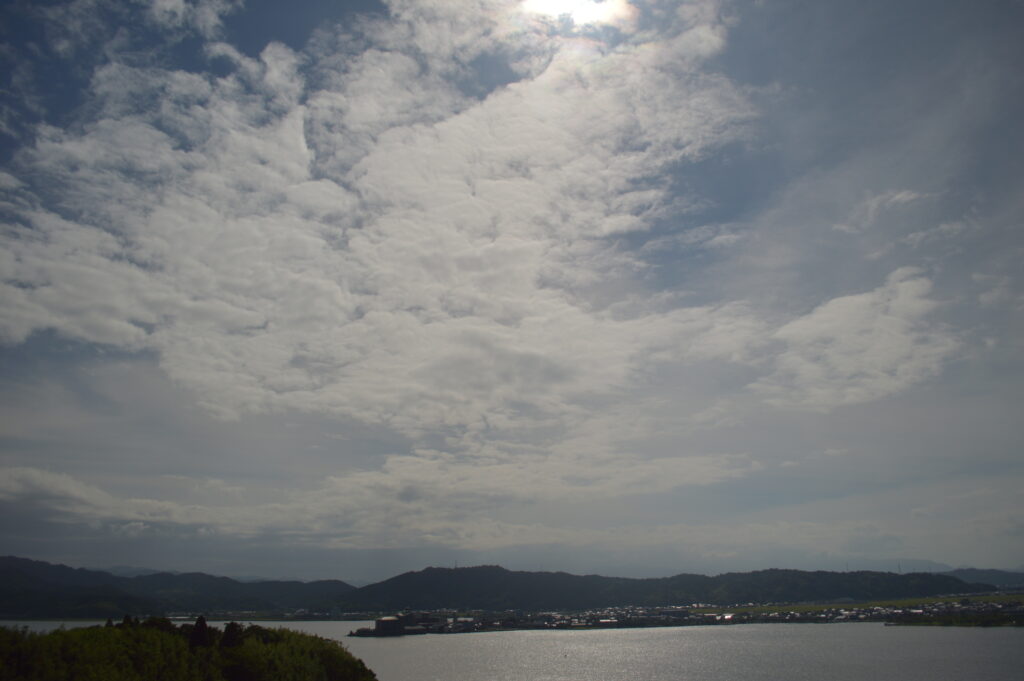 東郷池　2021年9月16日撮影