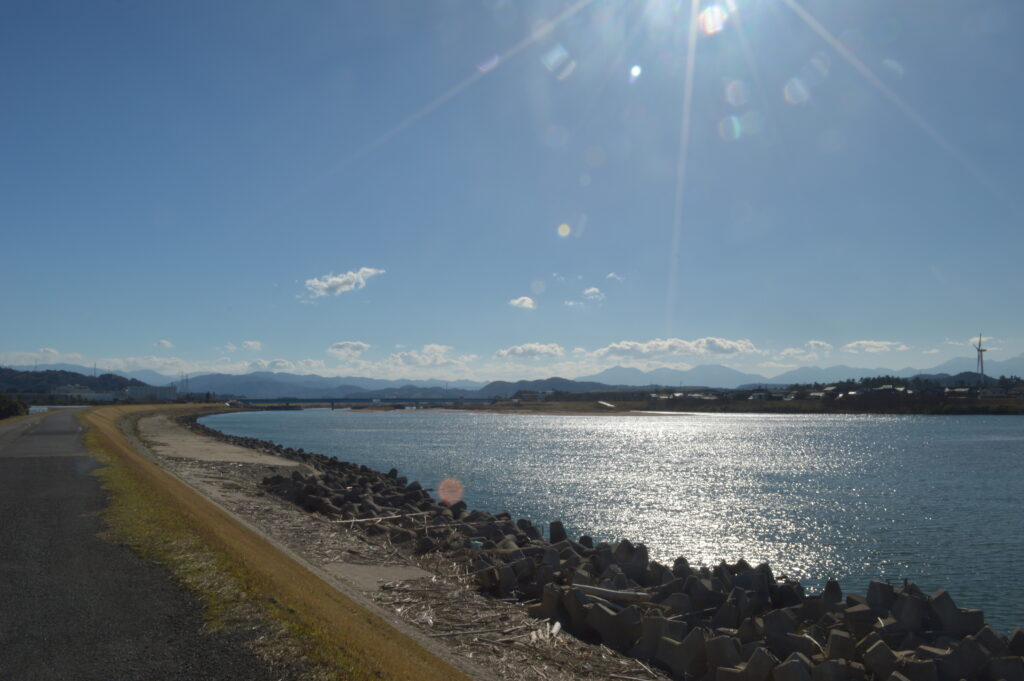 天神川　2024年2月18日撮影