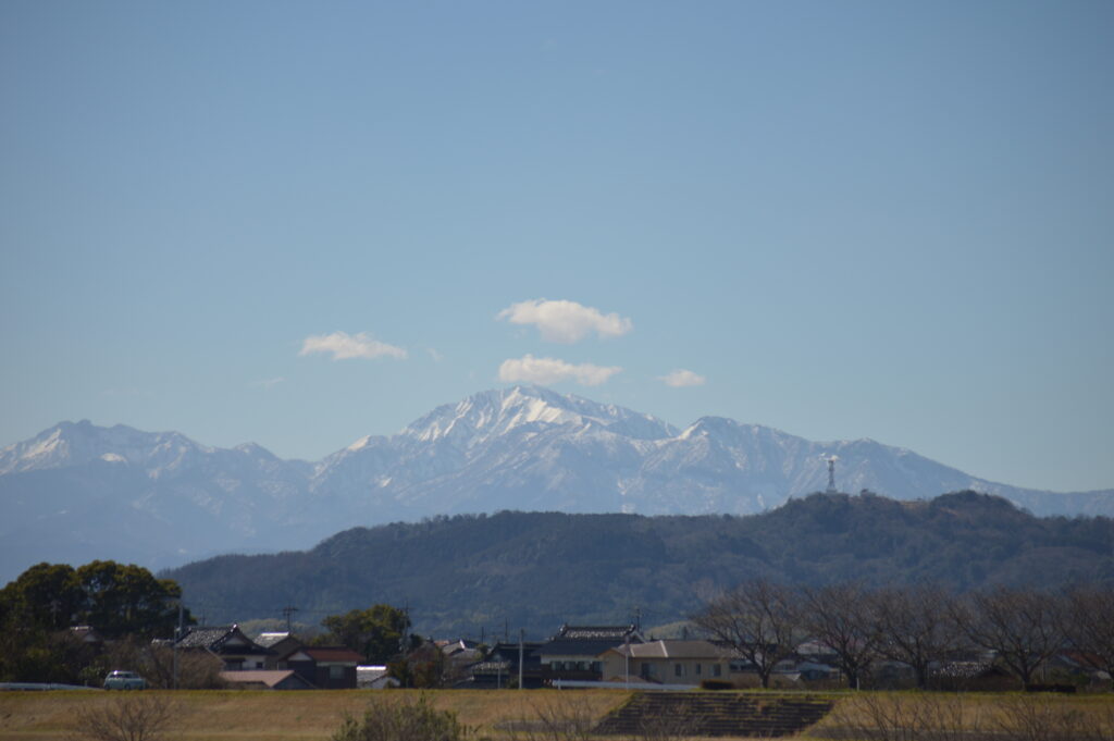 冬の大山　2024年2月18日撮影