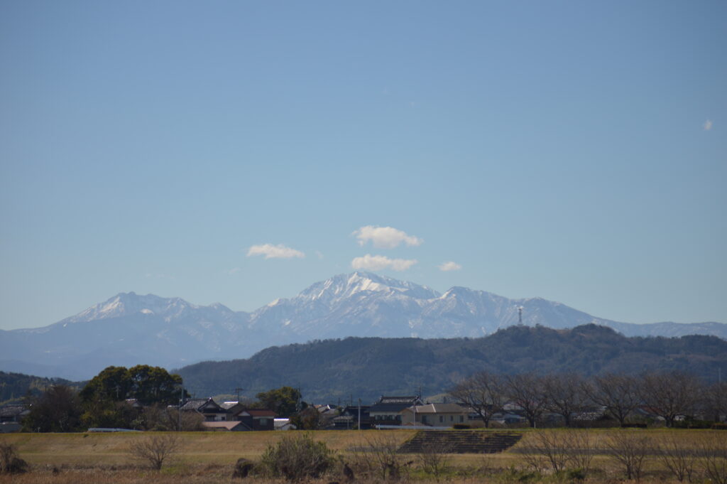 冬の大山　2024年2月18日撮影