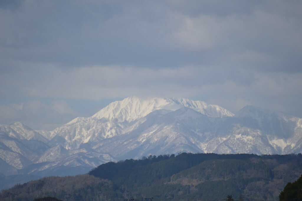 大山　2024年3月10日撮影