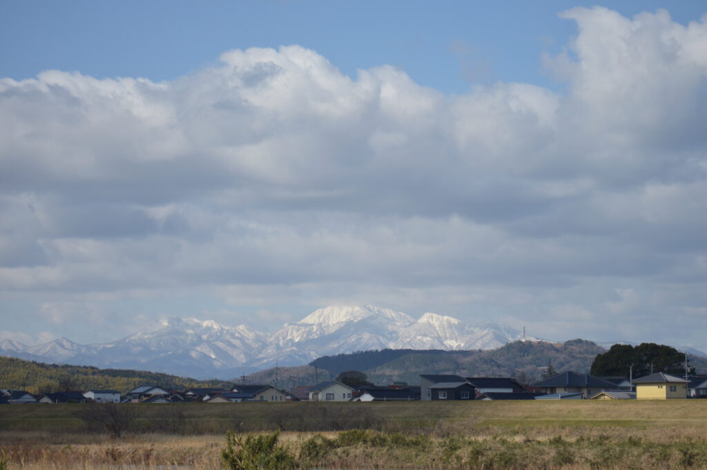 大山　2024年3月10日撮影