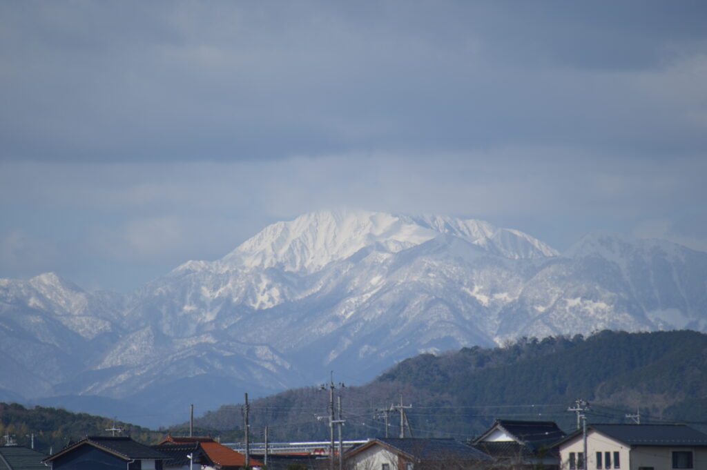 大山　2024年3月10日撮影