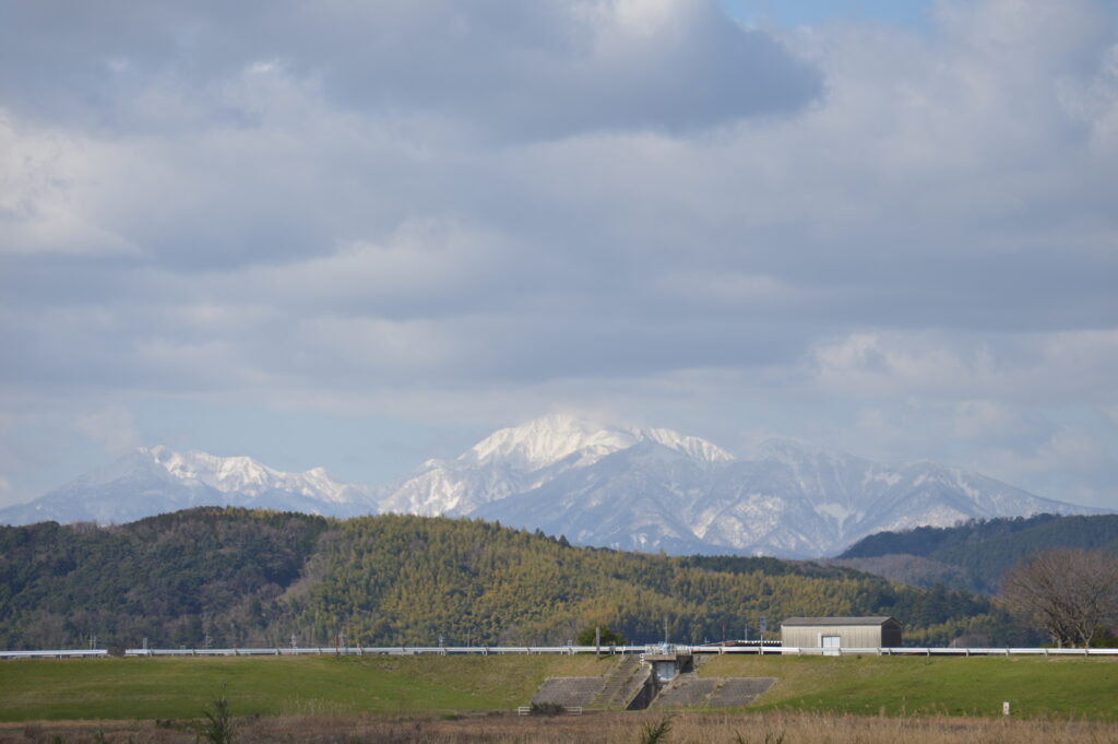 大山　2024年3月10日撮影