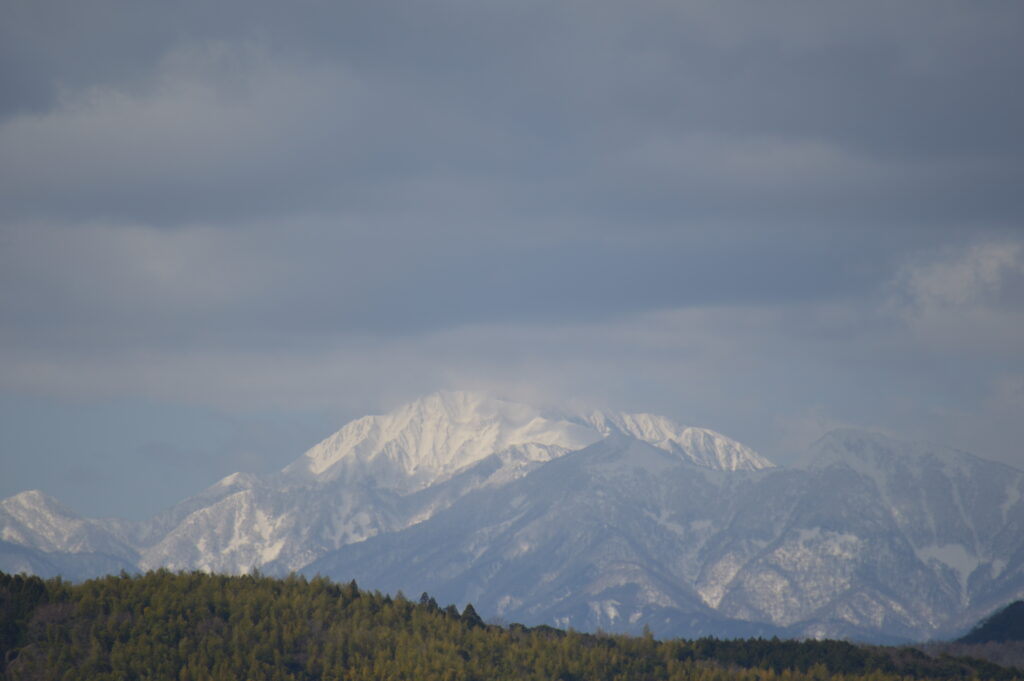 大山　2024年3月10日撮影