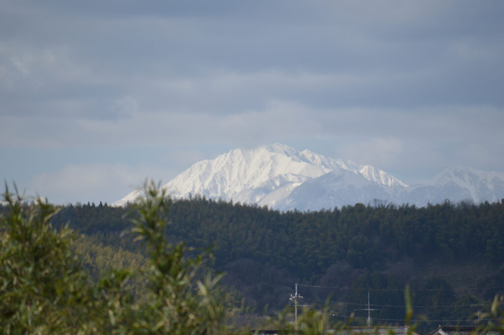 大山　2024年3月10日撮影