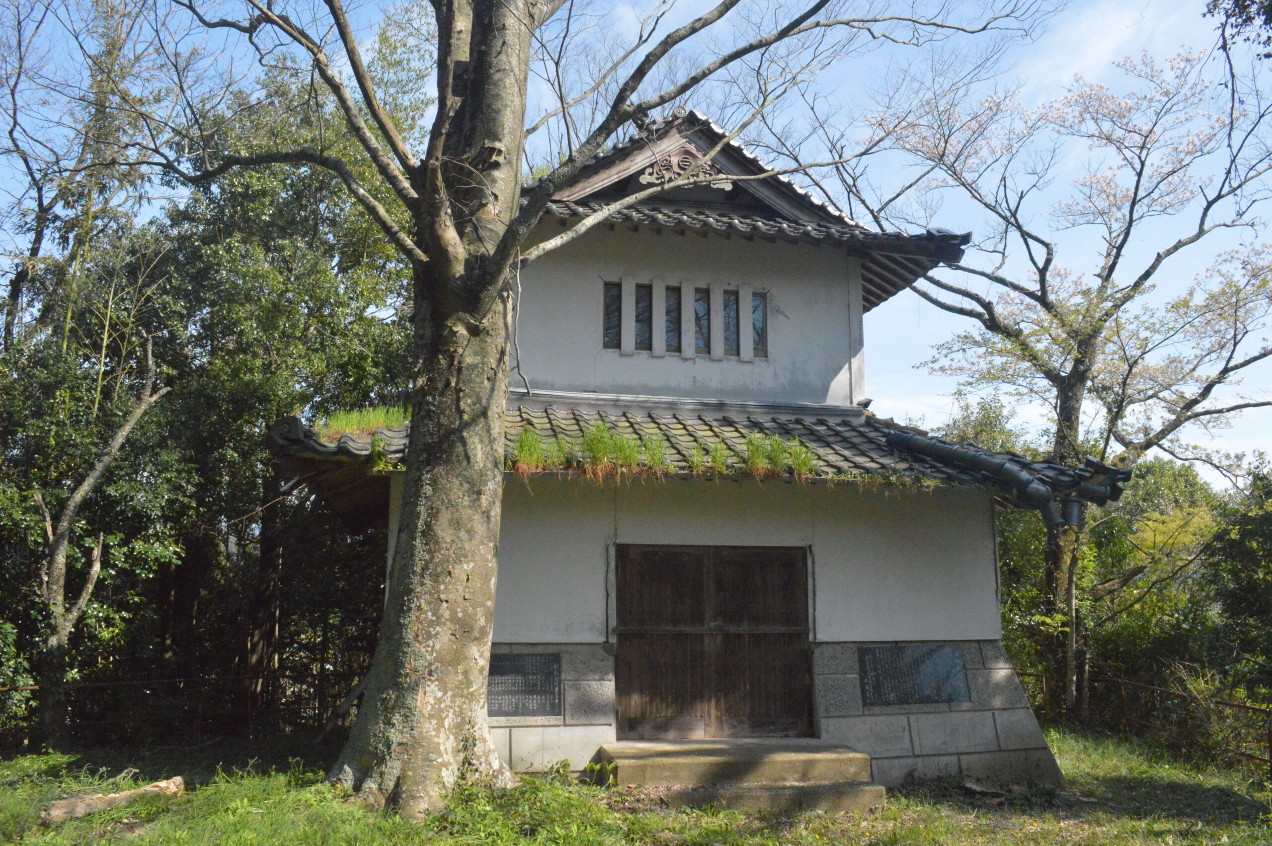 田内城跡　2024年4月14日撮影