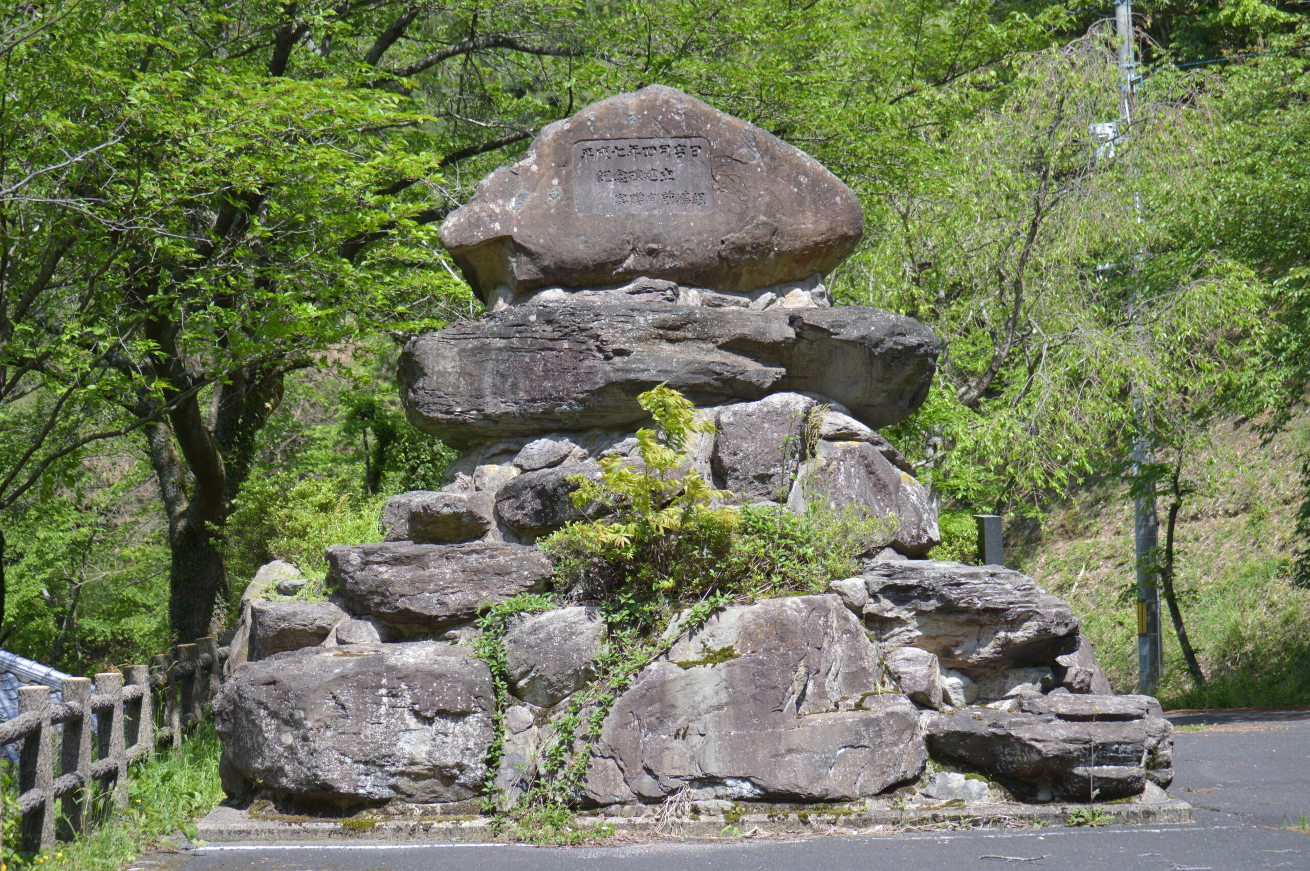 羽衣石山　2024年4月28日撮影